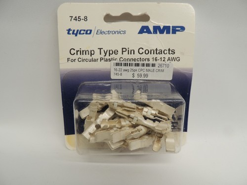 Piece pkg tyco amp - 25, tyco/amp